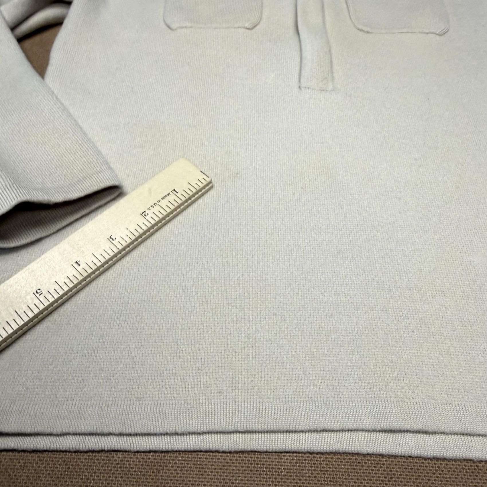 Vintage VINTAGE Sportcaster Sweater Mens Small Beige Ski 1/4 Zip Pockets Hong Kong 70s Size US S / EU 44-46 / 1 - 2 Thumbnail
