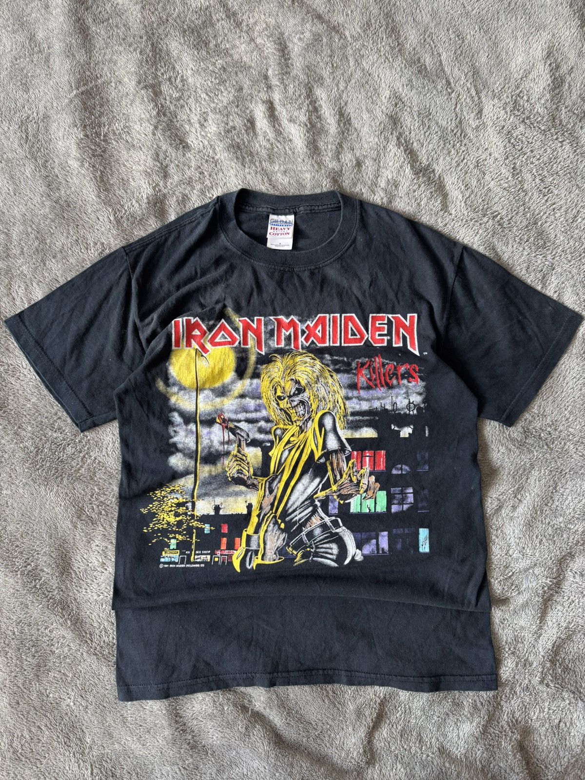 Vintage Vintage Iron Maden 1981 Merchindise T-shirt Size US S / EU 44-46 / 1 - 1 Thumbnail