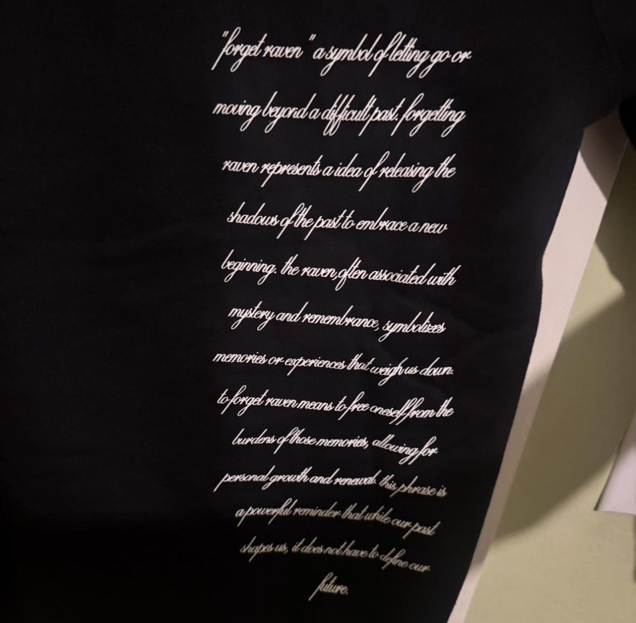 Other Forgetraven Black Scripture Hoodie Size US M / EU 48-50 / 2 - 3 Thumbnail