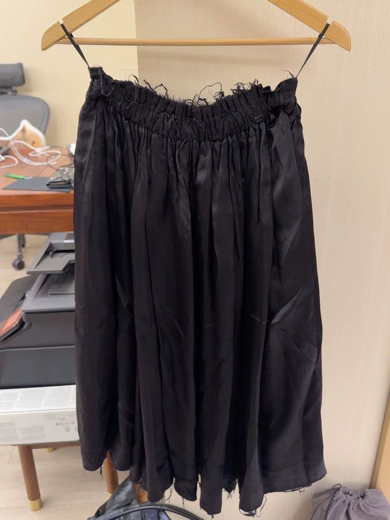 Comme des Garcons Comme Des Garcons size S Black skirt Size 22" - 2 Thumbnail