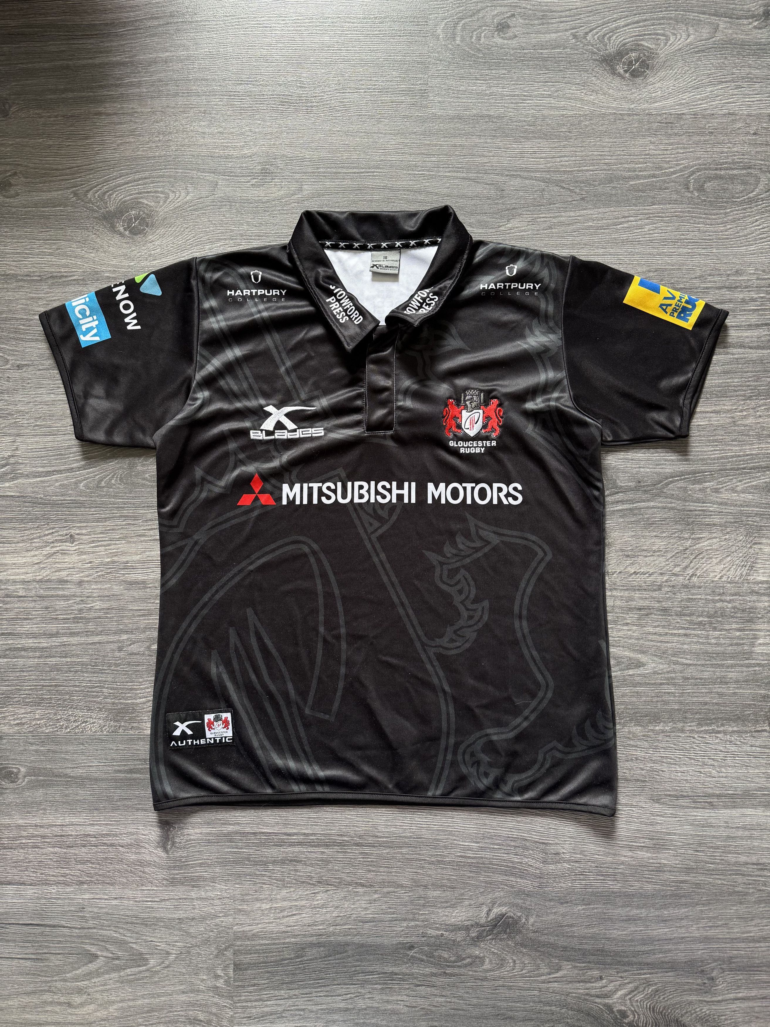 Vintage Gloucester Rugby Away Shirt 2016/2017 - XBlades Size US M / EU 48-50 / 2 - 1 Thumbnail