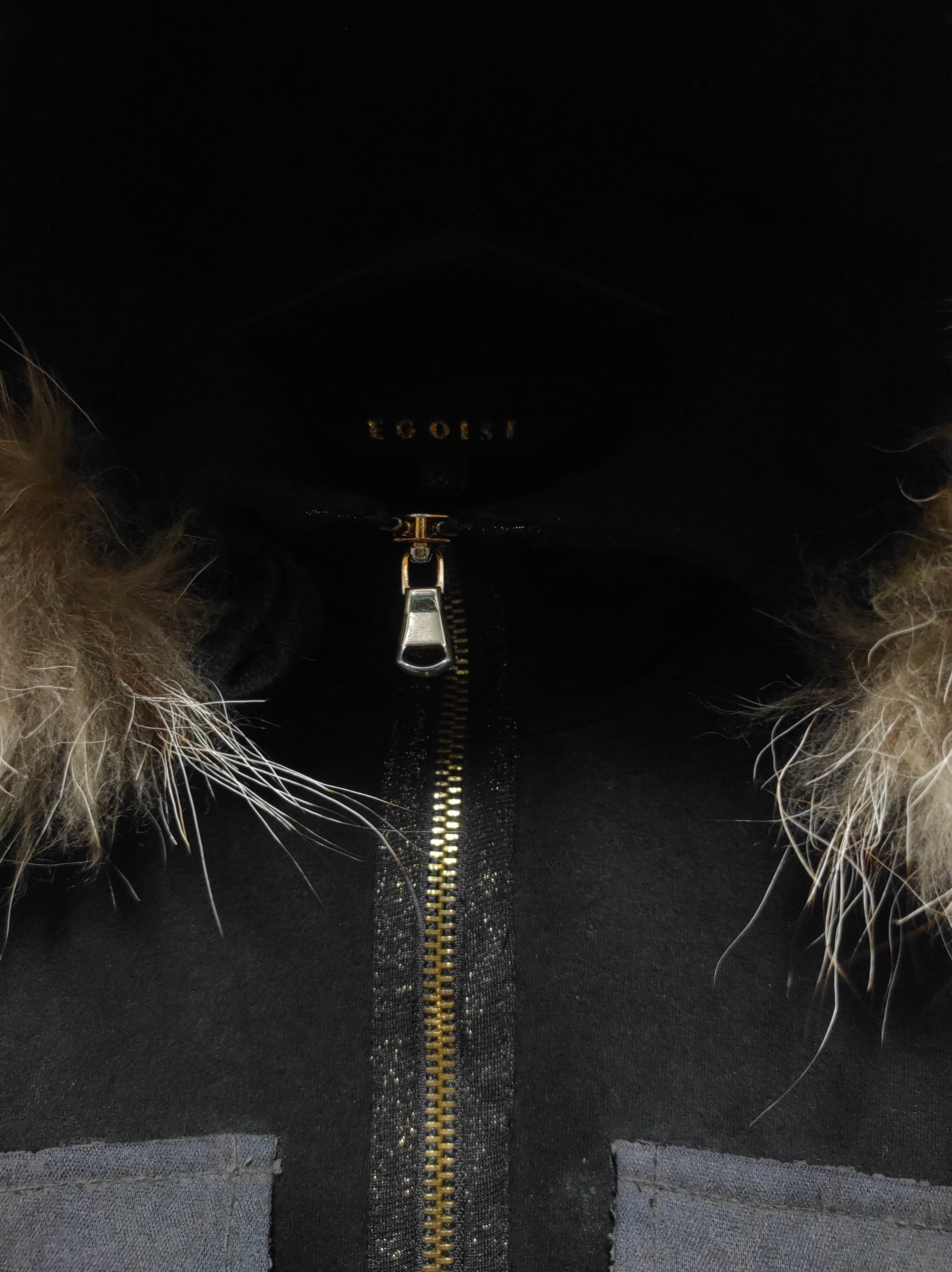 If Six Was Nine Egoist Studed Zip Fur Hoodie if six was nine style Size XS / US 0-2 / IT 36-38 - 11 Thumbnail