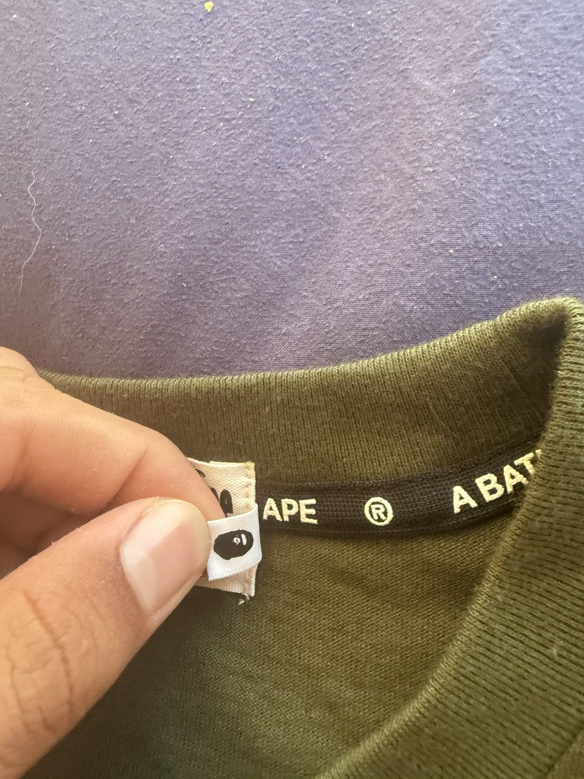 Bape authentic Bape funthera militia tee size small Size US S / EU 44-46 / 1 - 4 Thumbnail