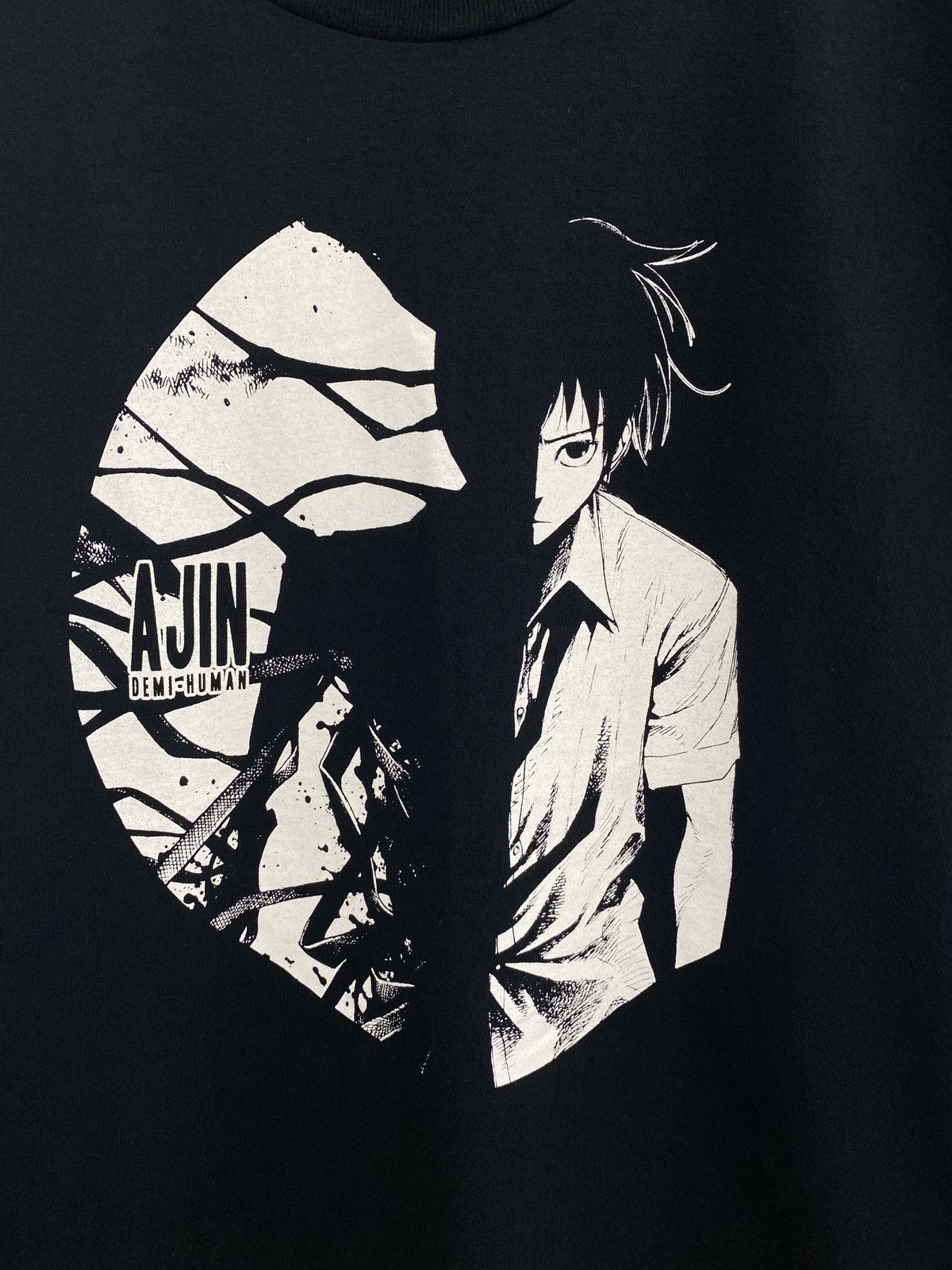 Japanese Brand Modern Lootcrate Ajin Denim Human t-shirt manga anime Size US L / EU 52-54 / 3 - 4 Thumbnail