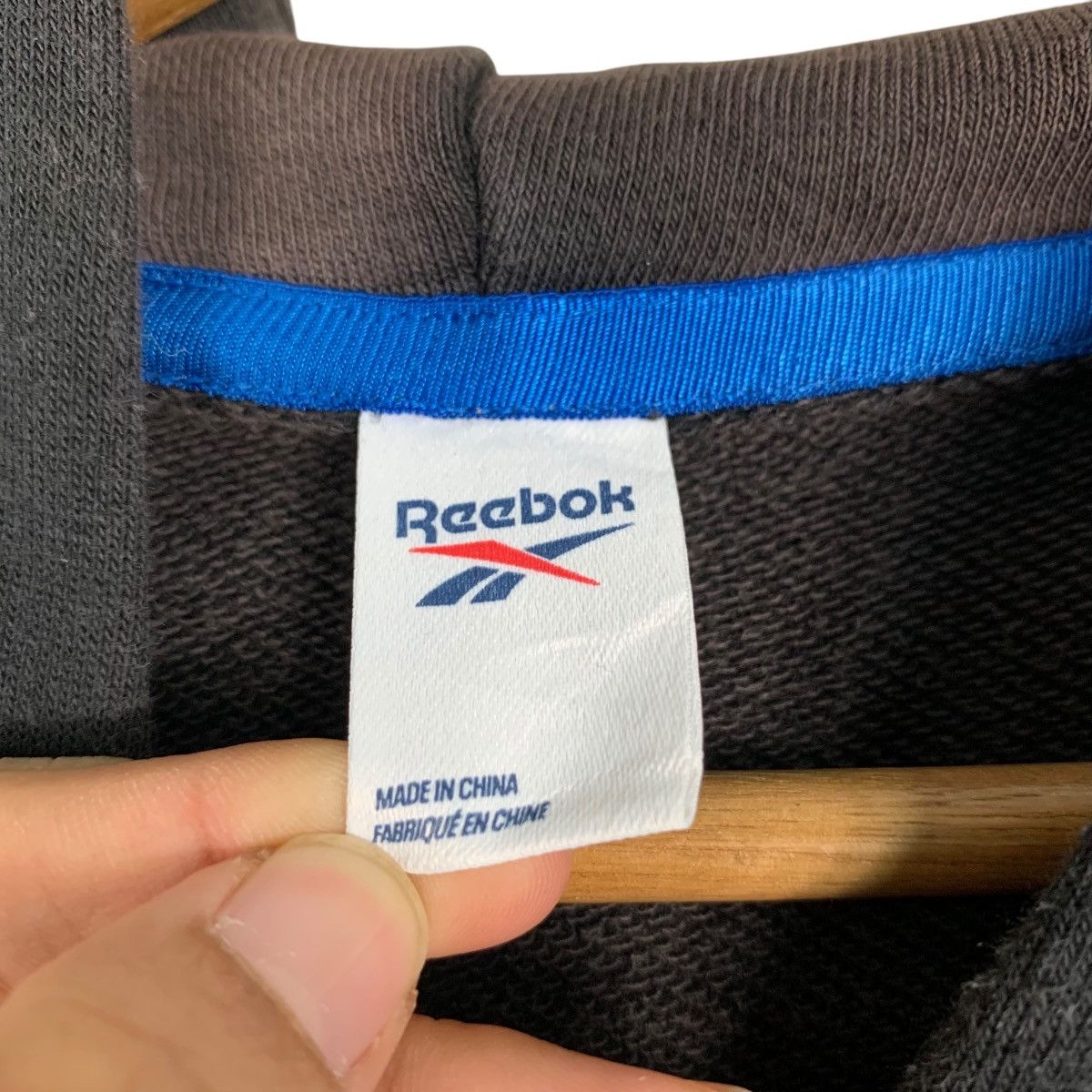 Reebok REEBOK Big Logo Graphics Pullover Hoodies #1985-C86 Size US L / EU 52-54 / 3 - 14 Thumbnail