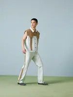 Gucci o1loc1c0226 753096 Washed Organic Denim Pant With GG Size US 31 - 5 Thumbnail
