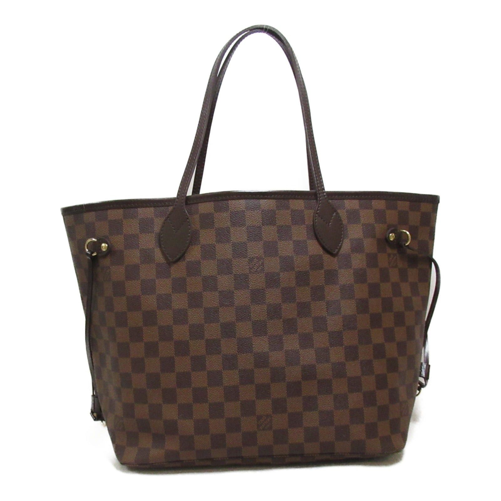 Louis Vuitton Louis Vuitton Neverfull Mm Tote Bag Handbag Coated Canvas Damier Brown Ebene Size ONE SIZE - 1 Thumbnail