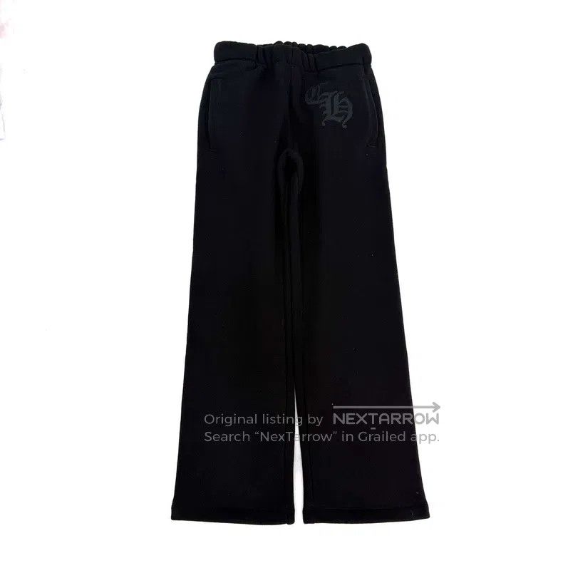 Chrome Hearts CHROME HEARTS Size XL Black sweater pants Size US 33 - 1 Thumbnail