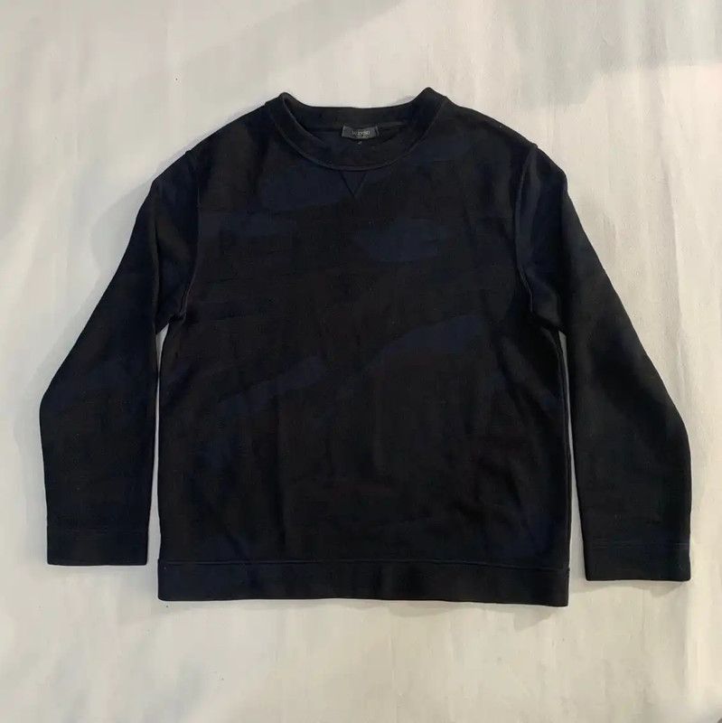 Valentino Valentino Men's Black Polyester Sweatshirt 0089 Size US L / EU 52-54 / 3 - 1 Thumbnail