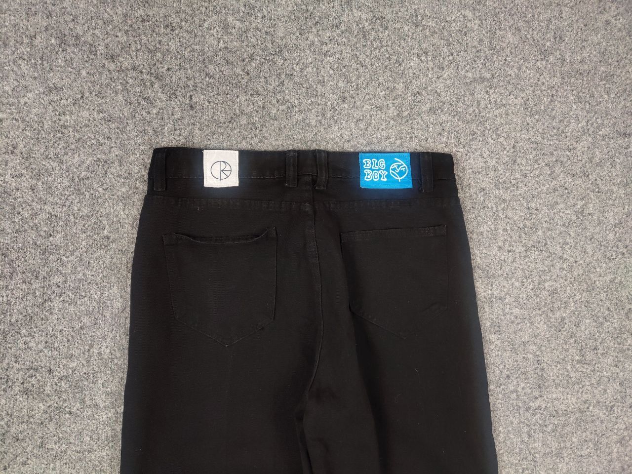 Vintage Big Boy x Polar Skate co Baggy Black Denim Jeans Size US 32 / EU 48 - 5 Thumbnail