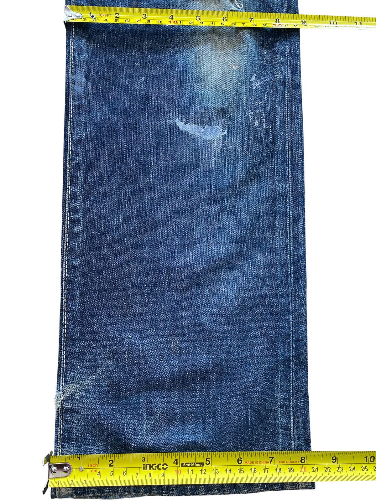 Wrangler Wrangler Mud Wash Whiskered Style Straight Leg Jeans Size US 34 / EU 50 - 9 Thumbnail