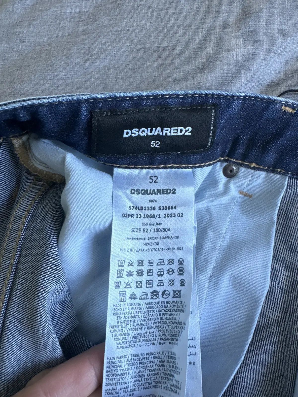 Dsquared2 DSQUARED JEANS DENIM COOL GUY 52 NWT Size US 36 / EU 52 - 7 Thumbnail
