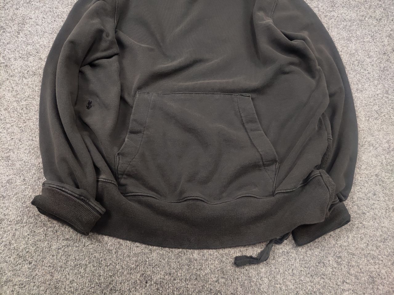 Ksubi Ksubi Japan Brink Black LIfe Gray Pocket Oversized Hoodie Size US M / EU 48-50 / 2 - 6 Thumbnail