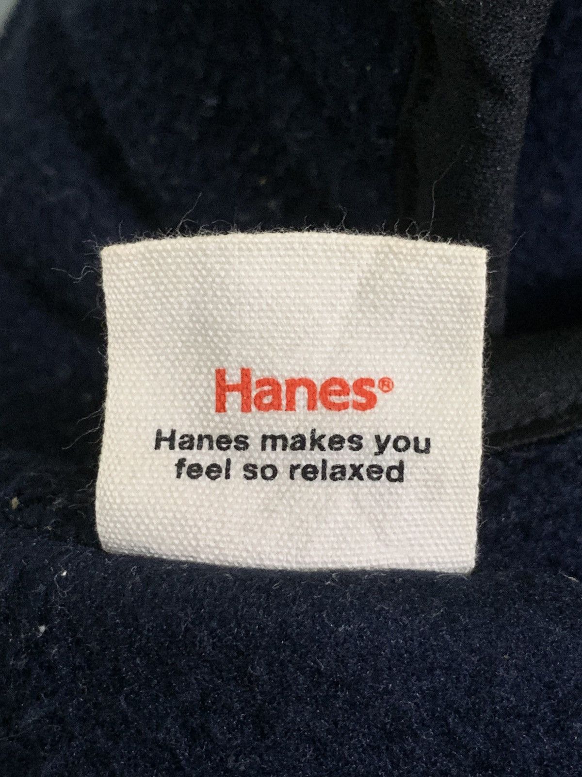Hanes × Vintage Rare Design Vintage Hanes Fleece Zipper Sweater Size US M / EU 48-50 / 2 - 5 Thumbnail