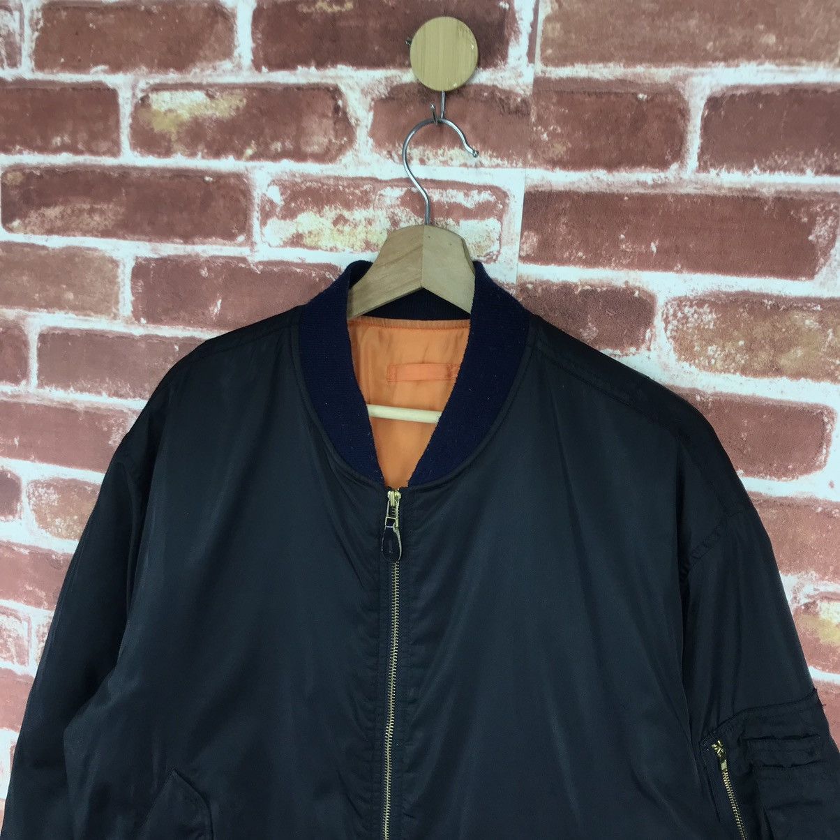 Other Vintage Air Force Flight Jacket Size US XL / EU 56 / 4 - 4 Thumbnail