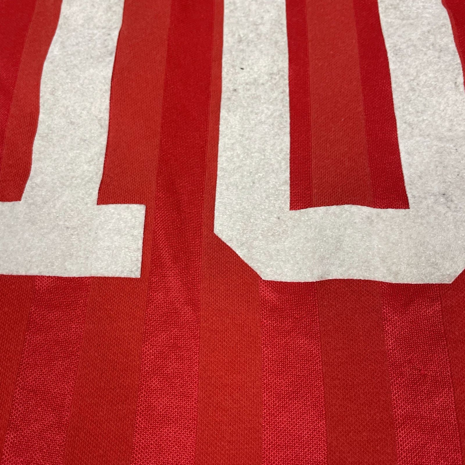 Adidas Adidas Men's Red England Team Short Sleeve Pullover Jersey S Size US S / EU 44-46 / 1 - 4 Thumbnail