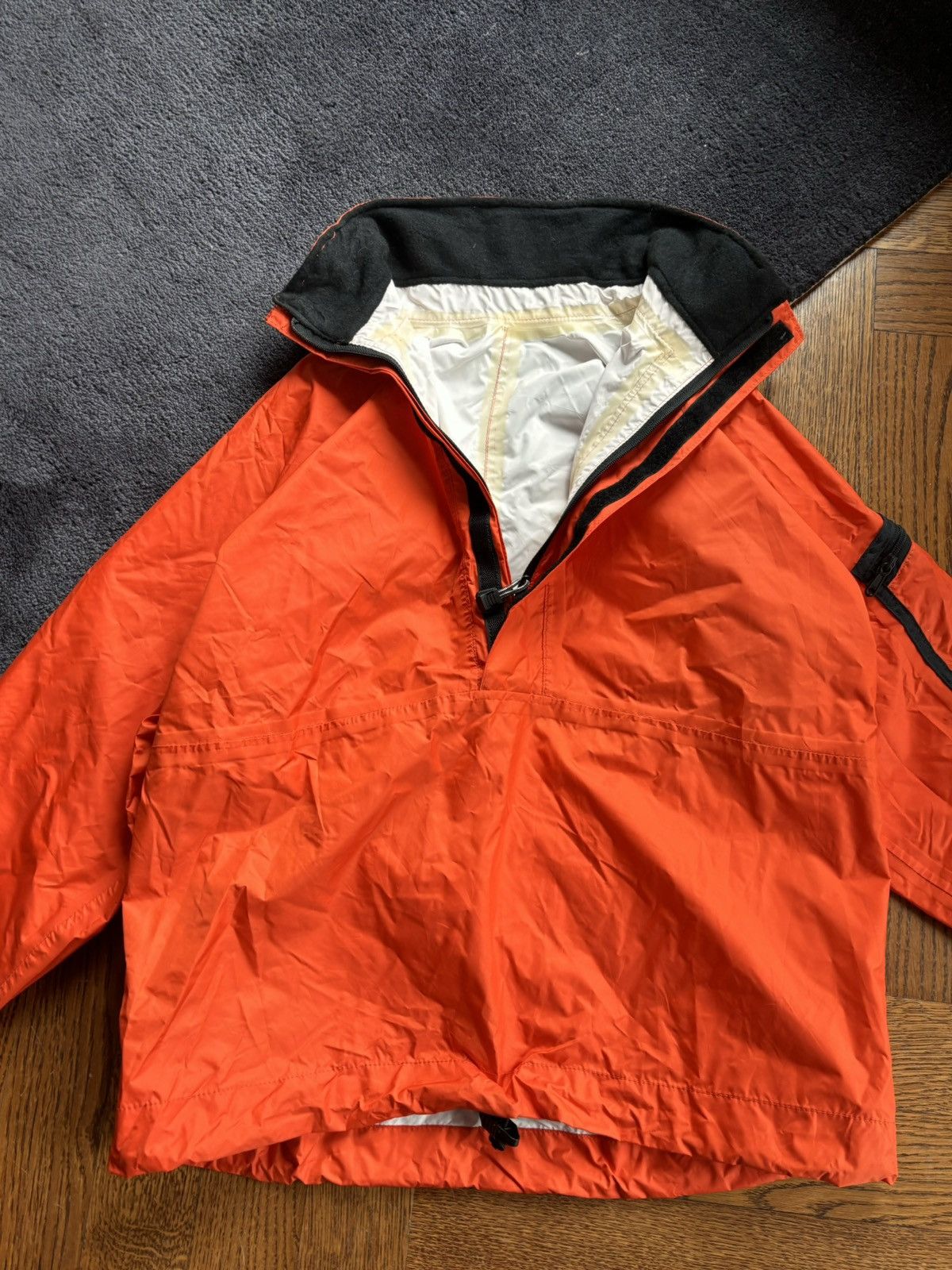 Kokatat Jacket Kayak Half Zip Anorak Taped Seam Shell Wind S