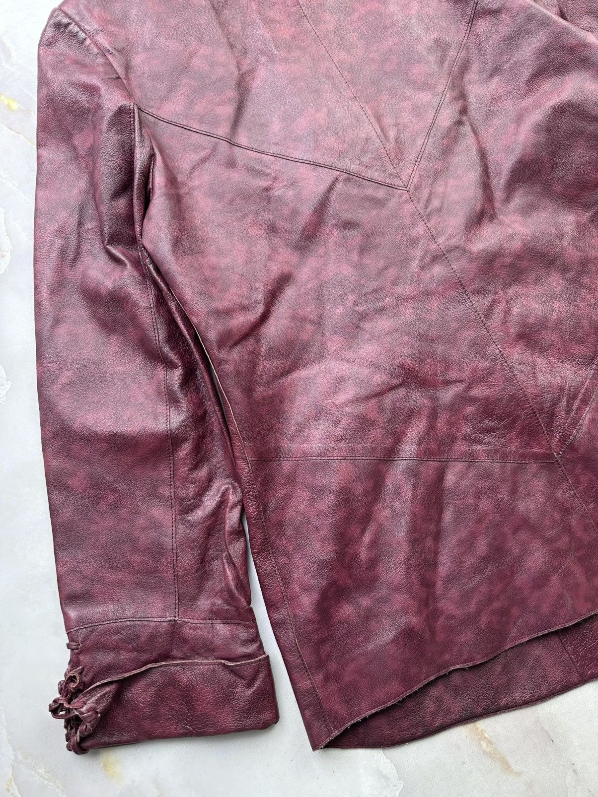 Japanese Brand Vintage Leather Jacket Size L / US 10 / IT 46 - 12 Thumbnail