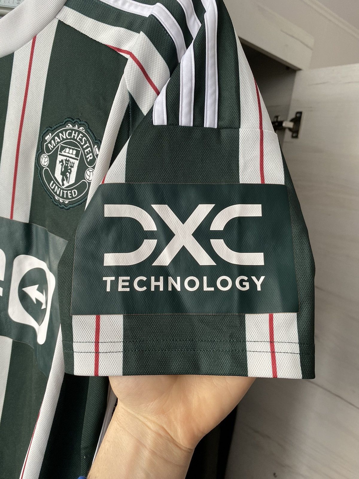 Adidas Adidas Manchester United 2023/2024 Away Kit Soccer Jersey Size US L / EU 52-54 / 3 - 4 Thumbnail
