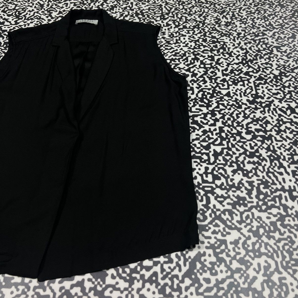 Sandro Sandro Viscose Blouses Vest Luxury Retro Casual Style Size M / US 6-8 / IT 42-44 - 4 Thumbnail