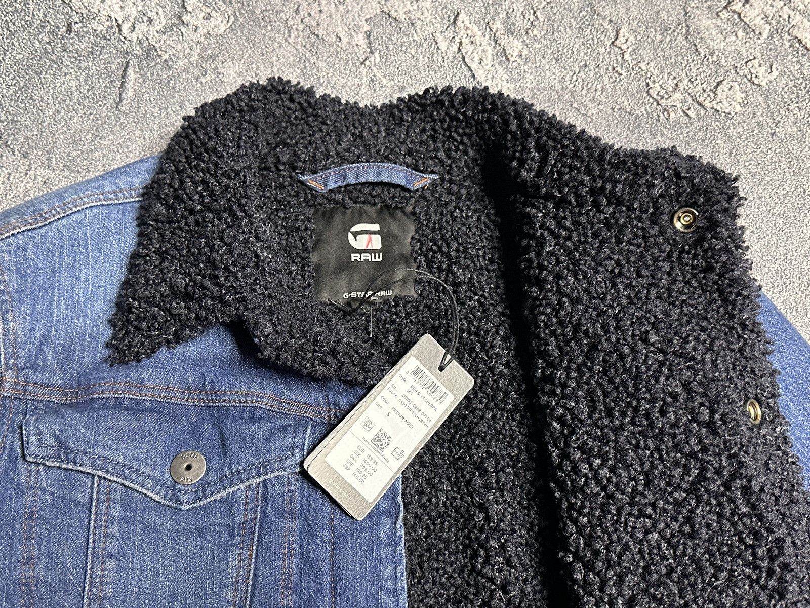 G-Star G-Star RAW 3301 slim sherpa jacket S Size US S / EU 44-46 / 1 - 7 Thumbnail