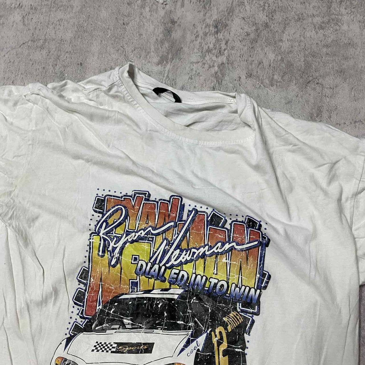 Other White and multi-coloured NASCAR racing shirt racing Size US M / EU 48-50 / 2 - 2 Thumbnail