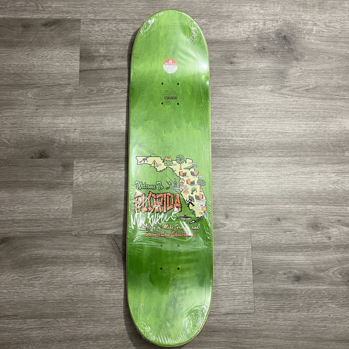 StrangeLove Skateboards StrangeLove Skateboards Mike Frazier Signed 8.25 Deck Size ONE SIZE - 6 Thumbnail