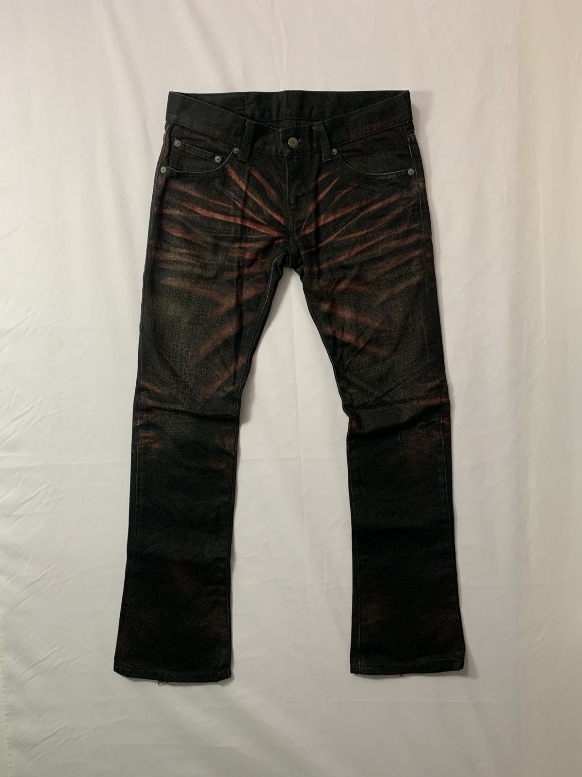 Tornado Mart Tornado Mart Processed Low Rise Denim Size US 32 / EU 48 - 1 Thumbnail