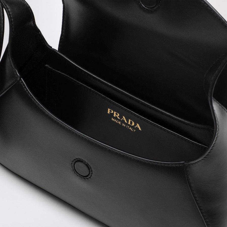 Prada o1d2blof0924 Size : OS / Leather Shoulder Bag In Black Size ONE SIZE - 4 Thumbnail
