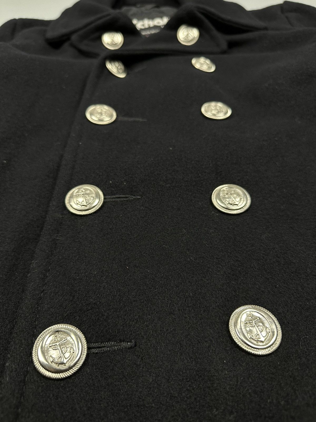 Designer × Schott Schott NYC USA Double Collar Wool Coat Size US M / EU 48-50 / 2 - 8 Thumbnail