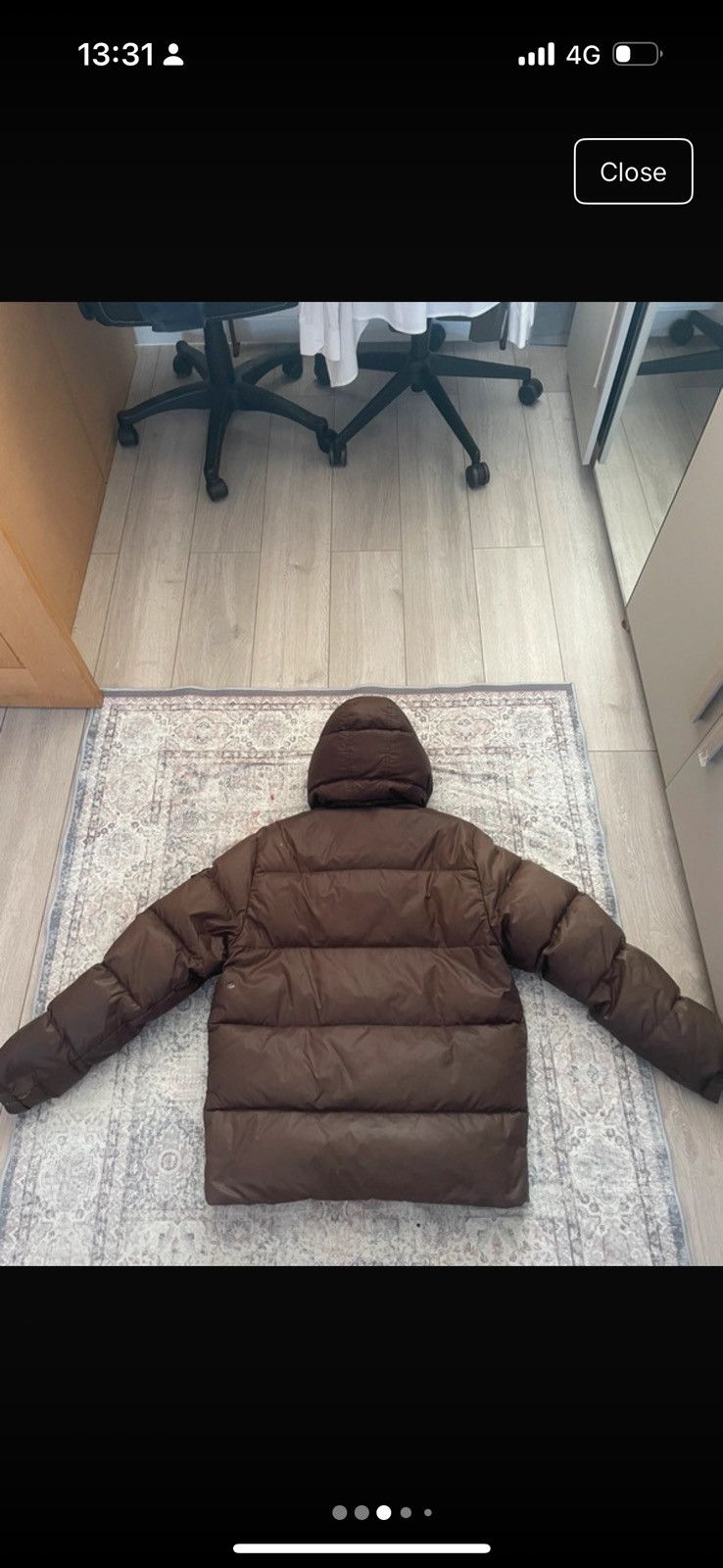 Moncler Moncler Puffer Jacket Size US L / EU 52-54 / 3 - 3 Thumbnail