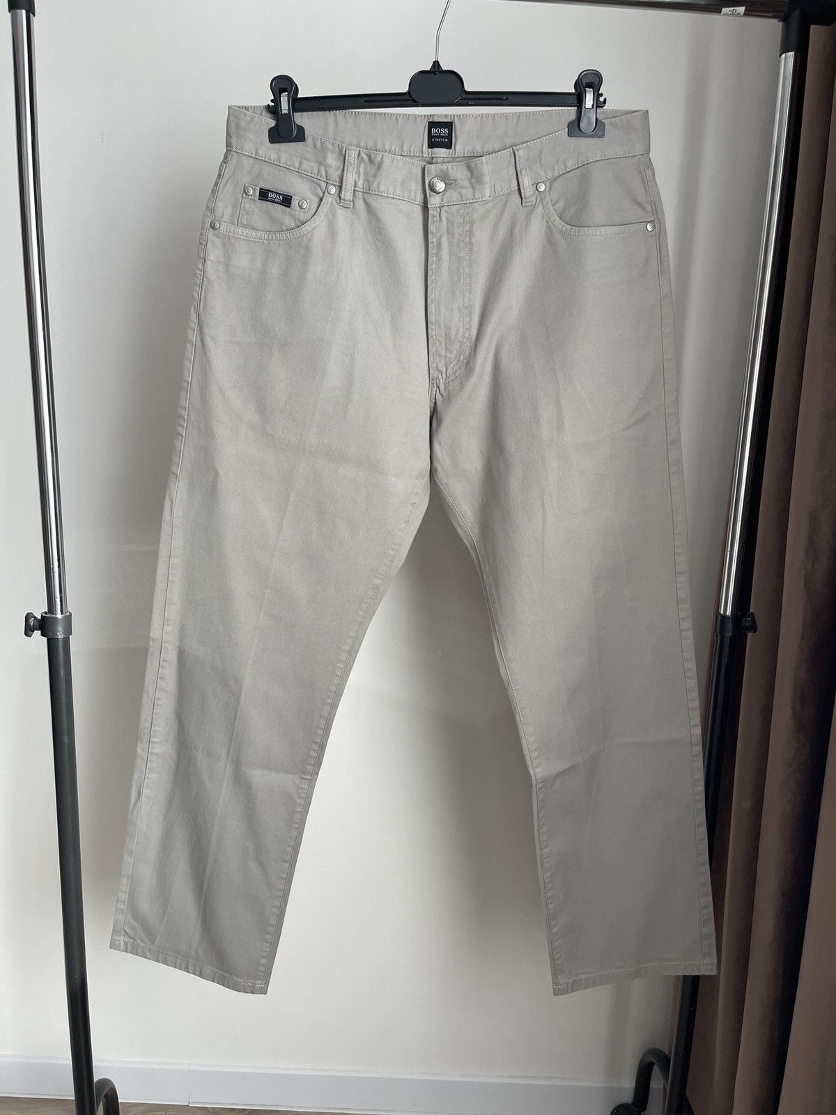Hugo Boss Vintage hugo boss montana pants grey men's trousers W38L32 Size US 38 / EU 54 - 1 Thumbnail
