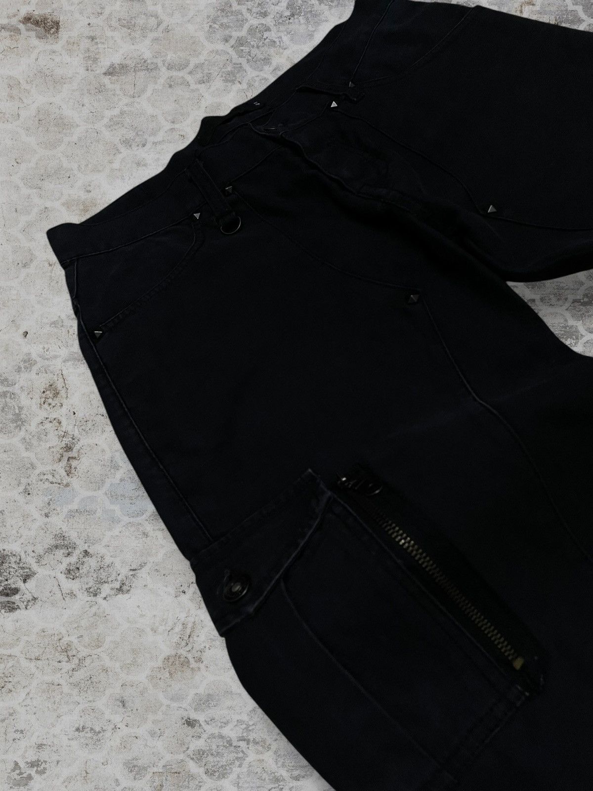 GOSTAR DE FUGA Og 1990s Japan Designer Gostar De Fuga Double Knee Punk Pant Size US 30 / EU 46 - 8 Thumbnail