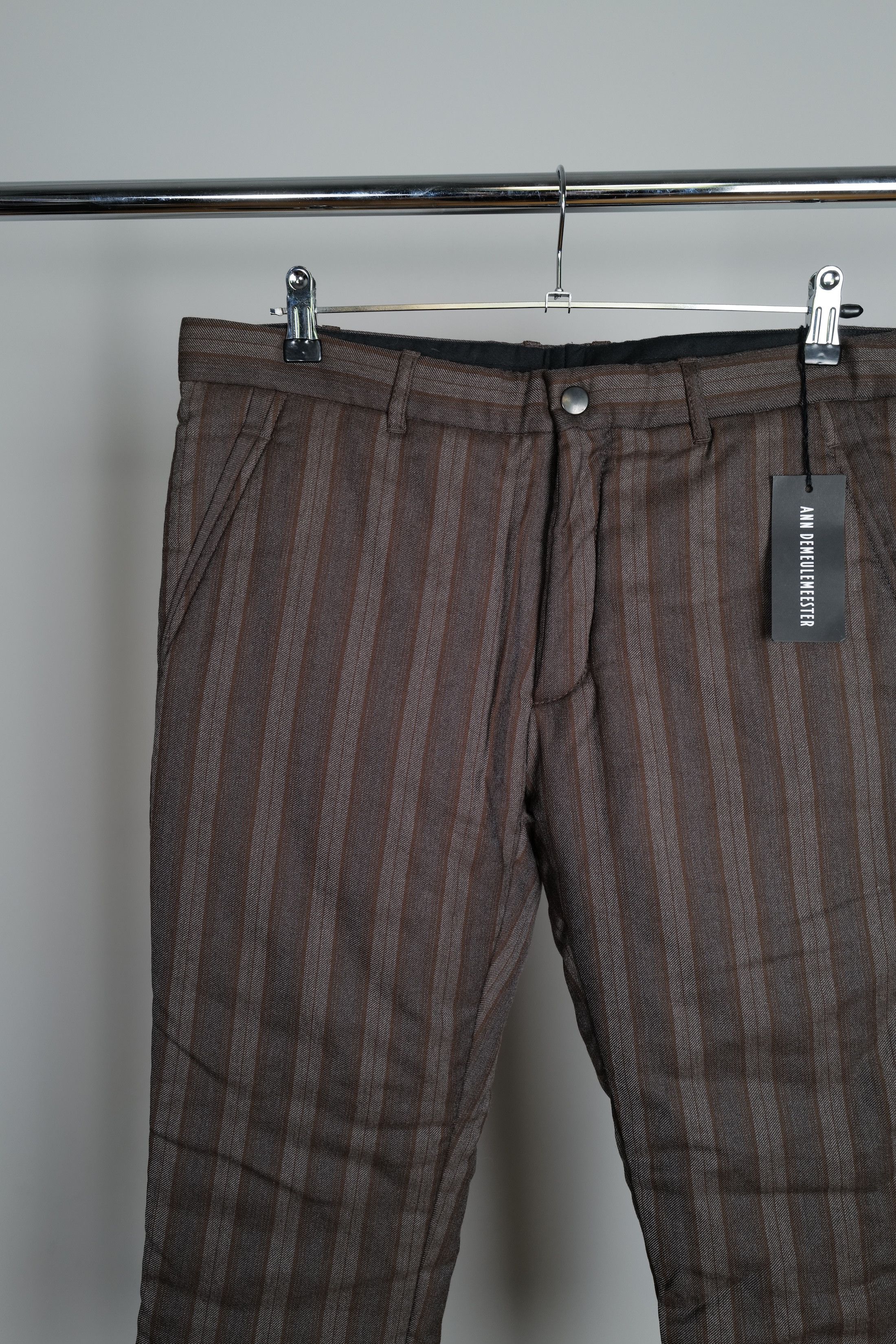 Ann Demeulemeester Ann Demeulemeester Striped Heavy Pants Size US 32 / EU 48 - 3 Thumbnail