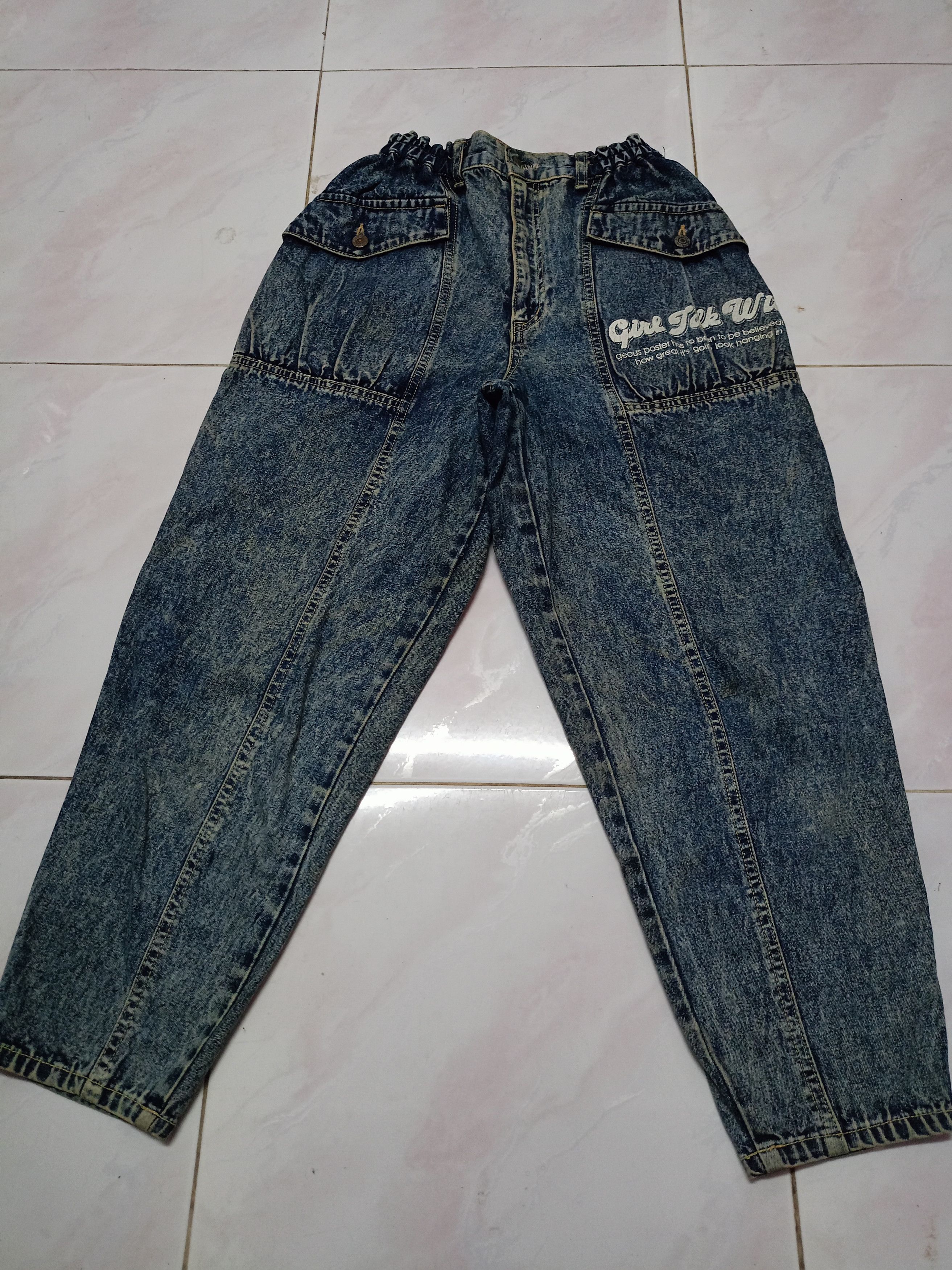 Japanese Brand Bush pant X very rare X ASIC wash Size US 29 - 1 Thumbnail