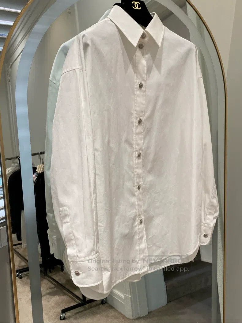 Chanel Chanel 24SChanel White Shirt Size XS / US 0-2 / IT 36-38 - 1 Thumbnail