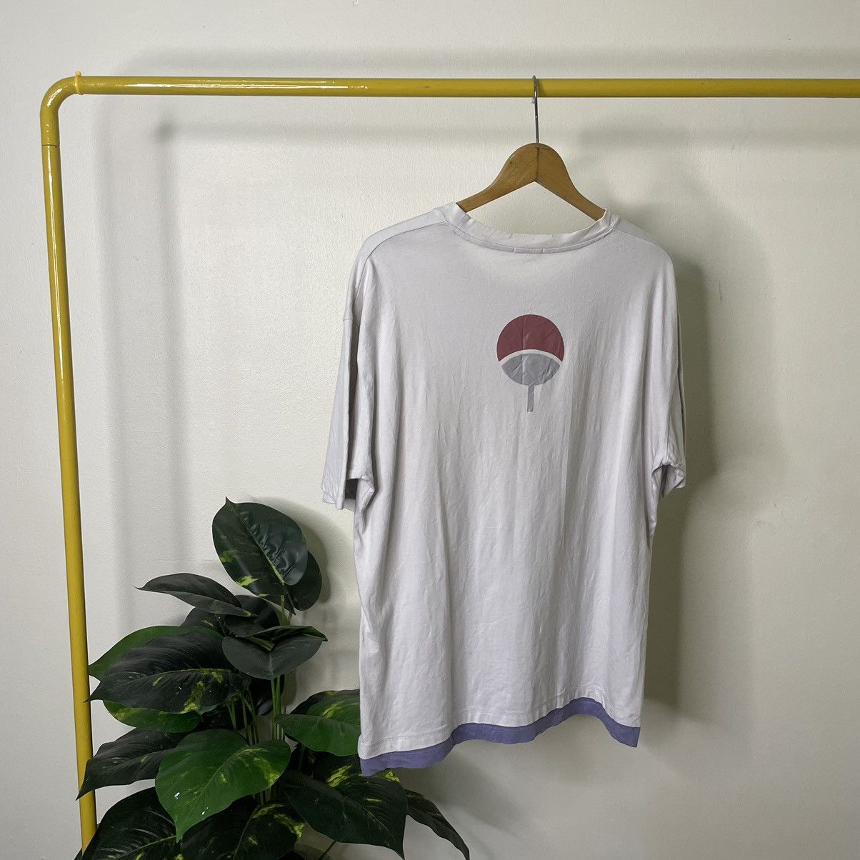 Anime × Cartoon Network × GU GU x Naruto Shippuden Sasuke Uchiha Clan Oversize T Shirt Size US L / EU 52-54 / 3 - 1 Thumbnail