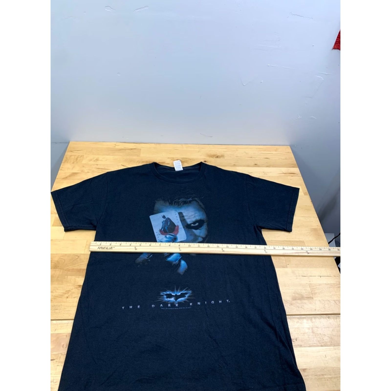 Vintage Batman The Dark Knight Movie Promo Shirt Men M Black Joker Batman Shirt T-Shirt Crew Neck Short Sleeve Size US M / EU 48-50 / 2 - 5 Thumbnail