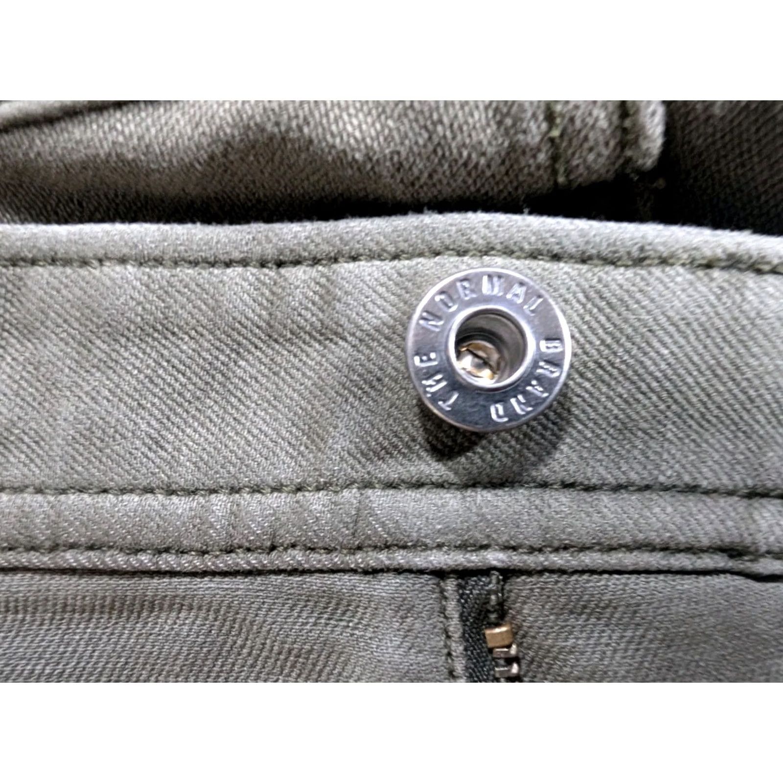 J Brand The Normal Brand Jeans Mens 30 Green Denim Pockets Slim 30X30 Jeans Mens Green Denim 5-Pocket Slim 30 in Inseam 30 Size US 30 / EU 46 - 5 Thumbnail