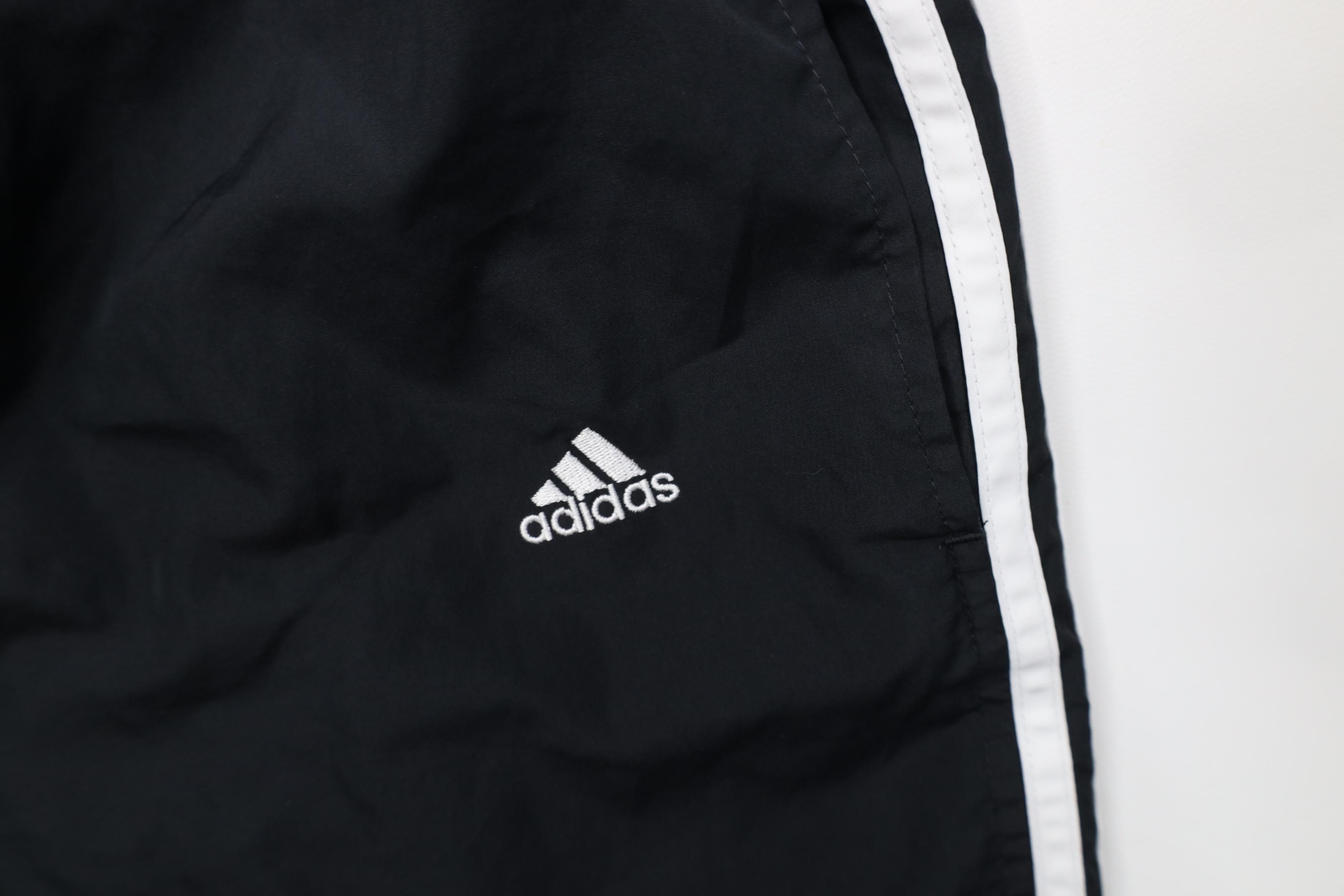 Adidas Vintage Y2K 2006 Adidas Lined Windbreaker Pants Black Size US 34 / EU 50 - 7 Thumbnail