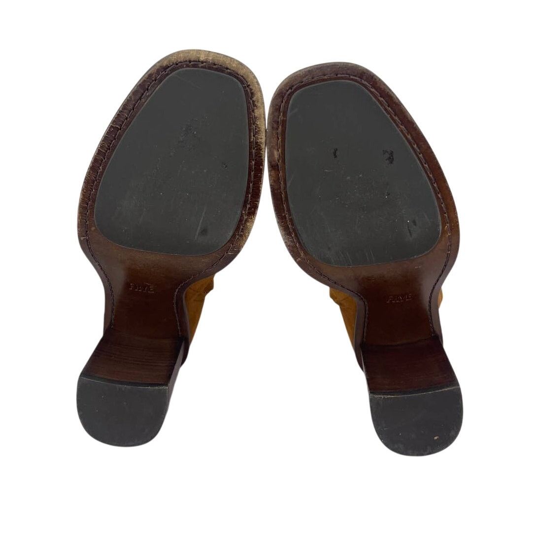 Frye Frye Amy Side Ghillie Ankle Open Toes Booties Women's Sz 10M Size US 10 / IT 40 - 9 Thumbnail
