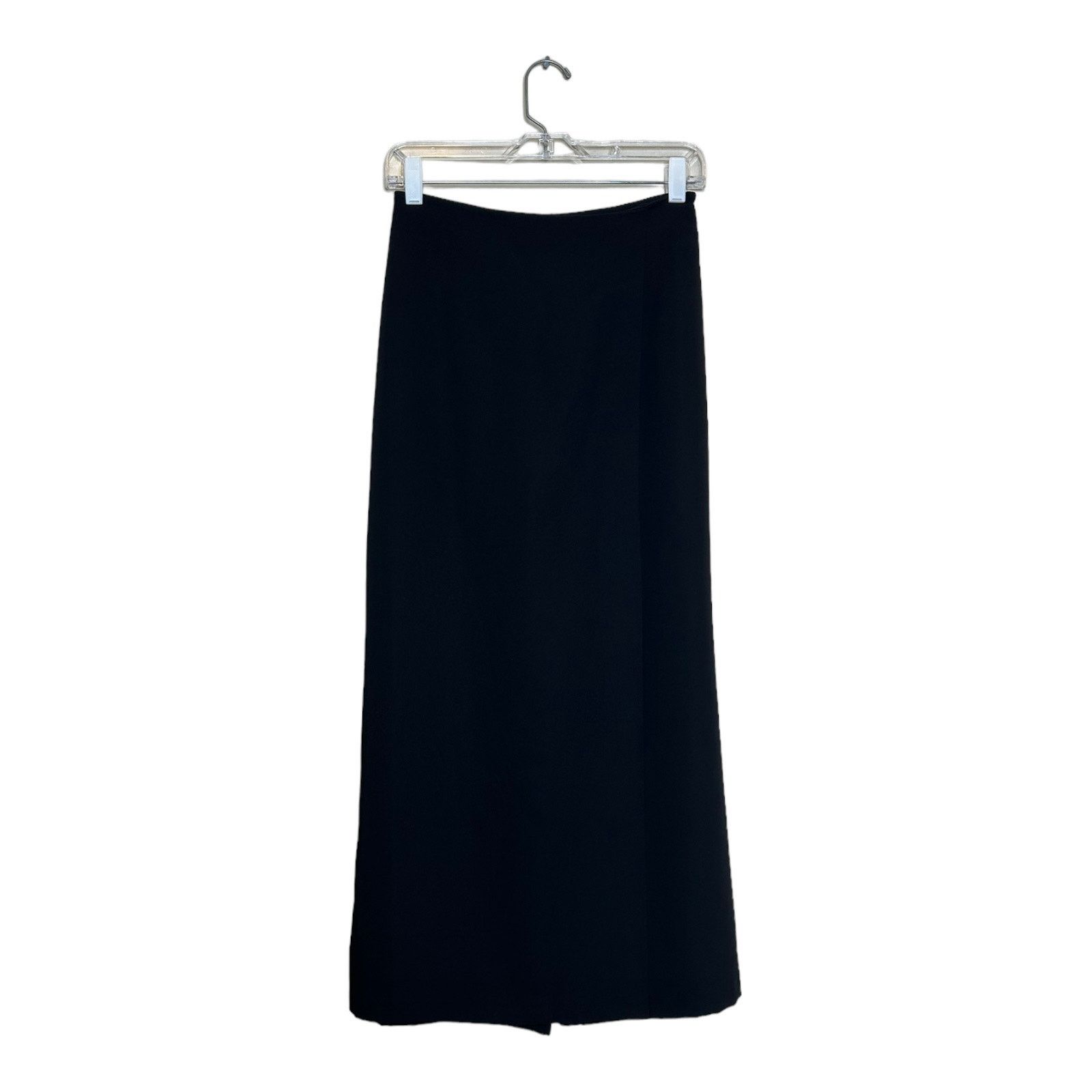 Zara Zara Basic crepe palazzo front overlap flap pants size small Size 27" / US 4 / IT 40 - 6 Thumbnail