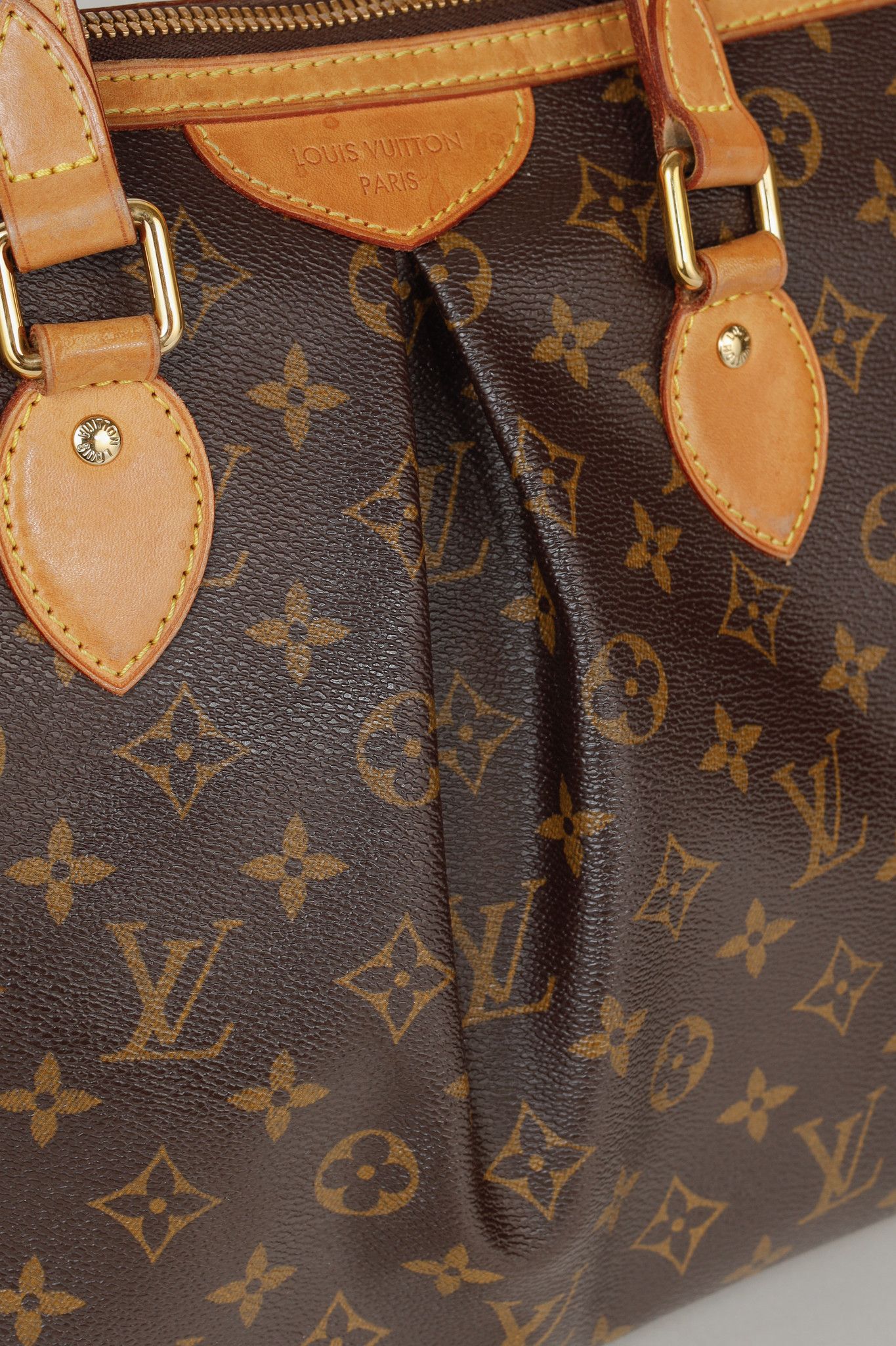 Louis Vuitton Louis Vuitton Monogram Canvas Brown Palermo PM Bag Size ONE SIZE - 7 Thumbnail