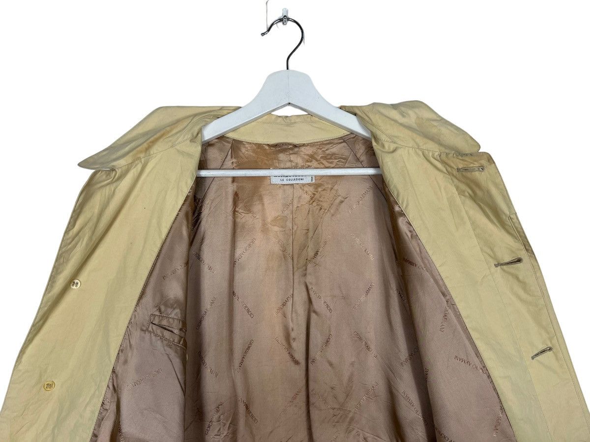 Giorgio Armani 🔥 GIORGIO ARMANI TRENCH COAT MADE IN ITALY Size US S / EU 44-46 / 1 - 11 Thumbnail