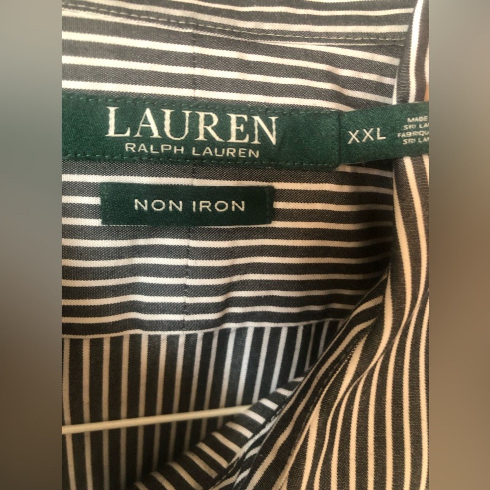 Ralph Lauren Ralph Lauren button down top shirt striped blue and white. Size XXL / US 16-18 / IT 52-54 - 6 Thumbnail