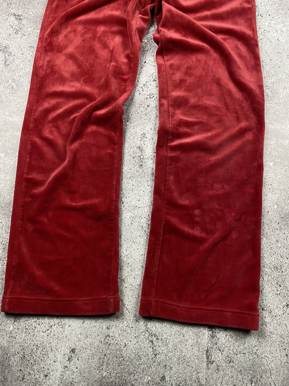 Juicy Couture × Vintage Vintage Juicy Couture Big Logo Y2K Flared velvet sweatpants Size 32" / US 10 / IT 46 - 4 Thumbnail