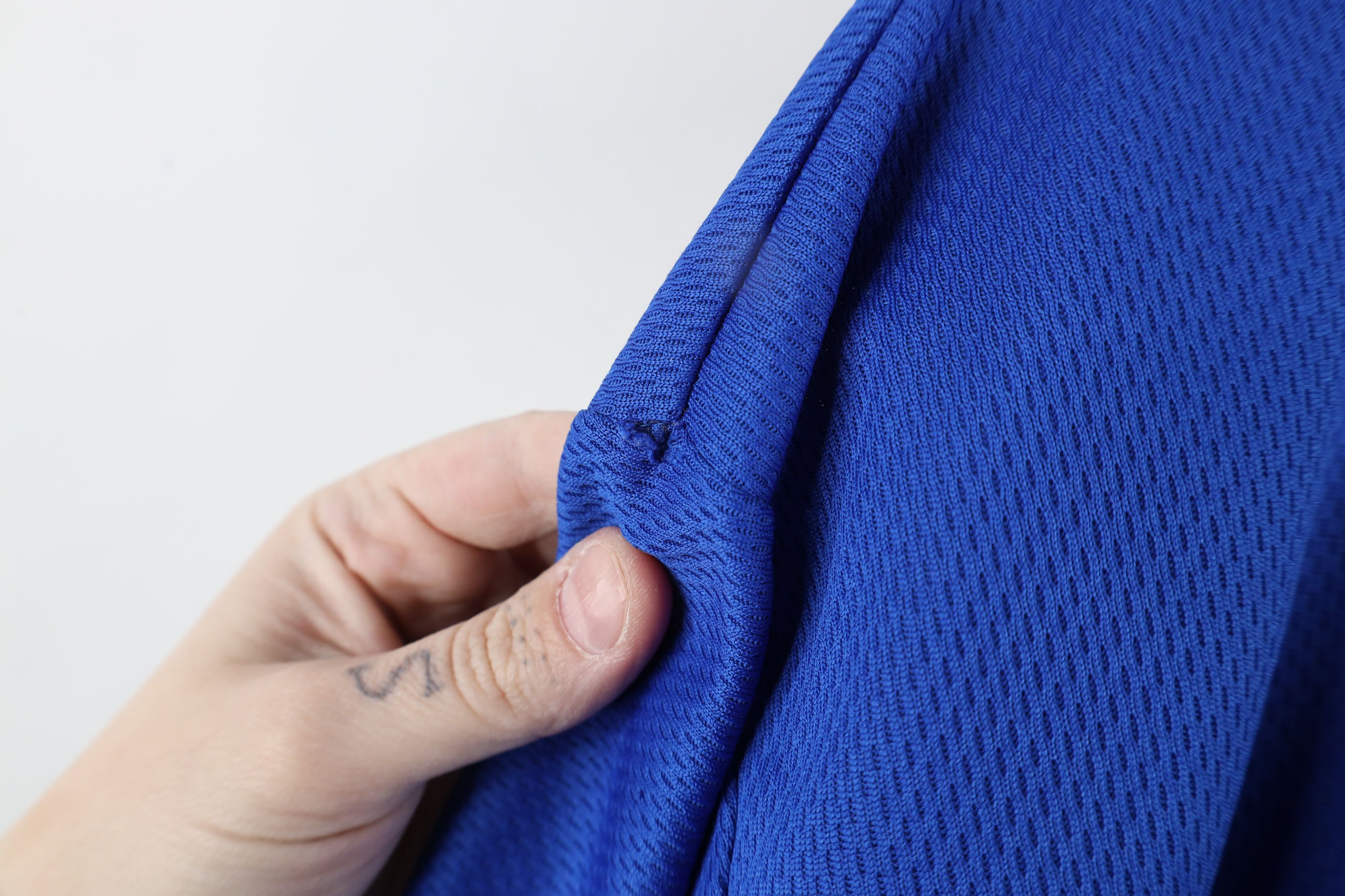 Fila × Vintage Vtg 90s Fila Short Sleeve Soccer Jersey Shirt Blue Italy Size US XL / EU 56 / 4 - 9 Thumbnail