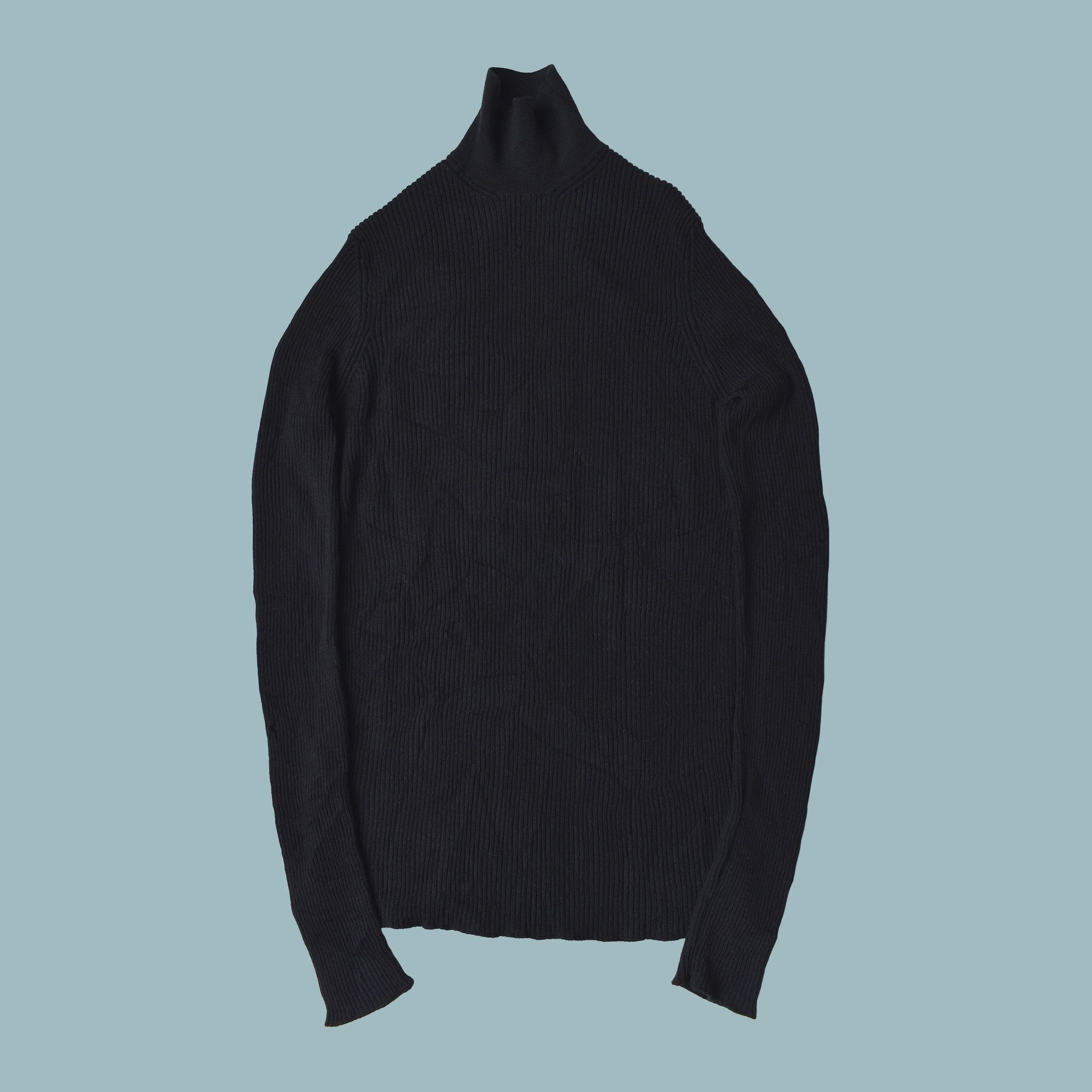 Prada PRADA WOMEN'S BLACK TURTLENECK SWEATER KNITTED Size S / US 4 / IT 40 - 1 Thumbnail