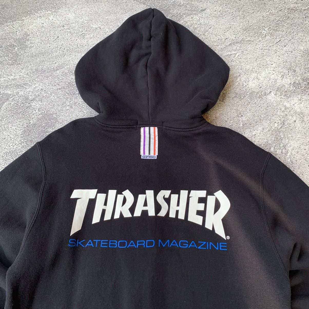 Gallery1950 × Japanese Brand × Thrasher Ziphoodie Thrasher x Gallery1950 Black Sun Fadded Size US M / EU 48-50 / 2 - 6 Thumbnail