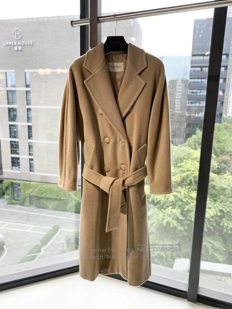 Max Mara Max Mara Cashmere and goat wool coat Size 4XL / US 24-26 - 2 Thumbnail
